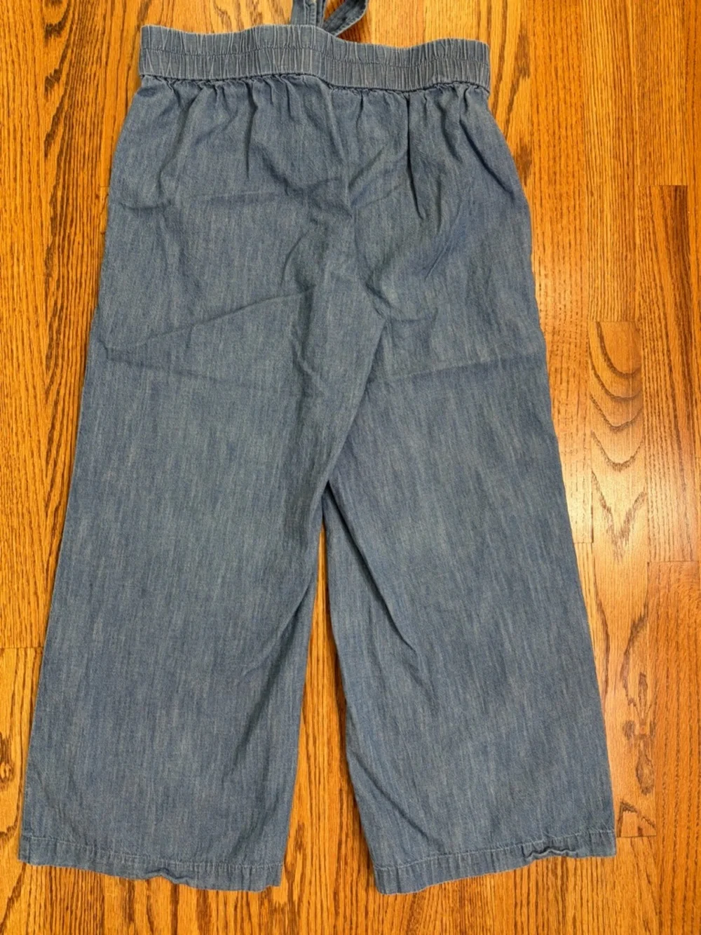 J. Crew Wide-Leg Crop Tie-Waist Pants - Picture 3 of 9